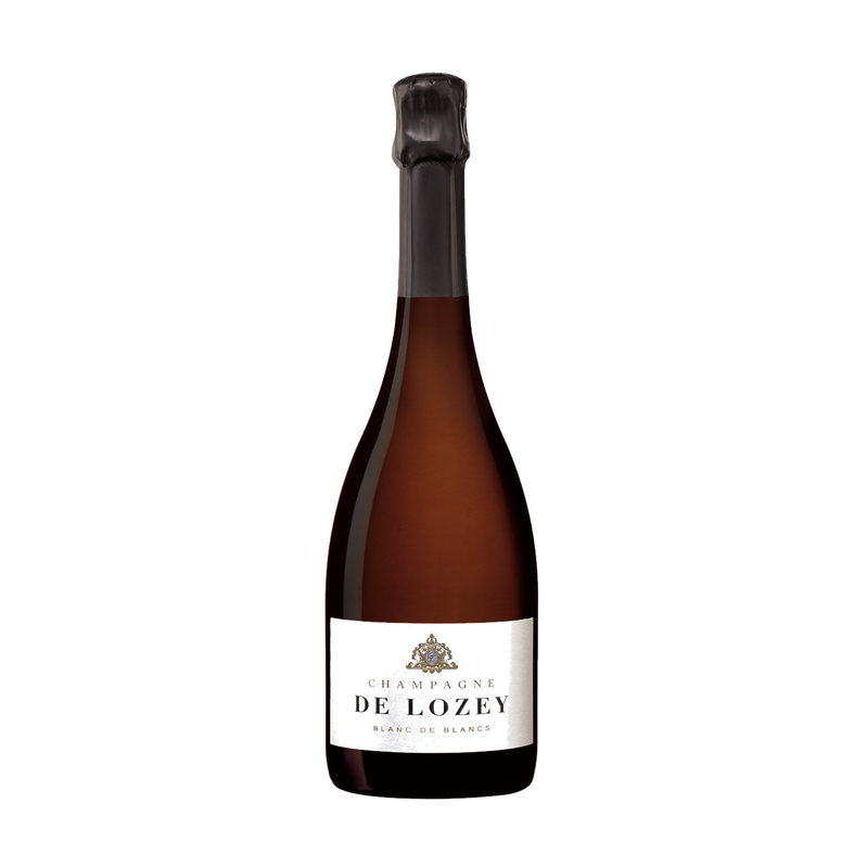 Flasche Champagne De Lozey Blanc de Blancs