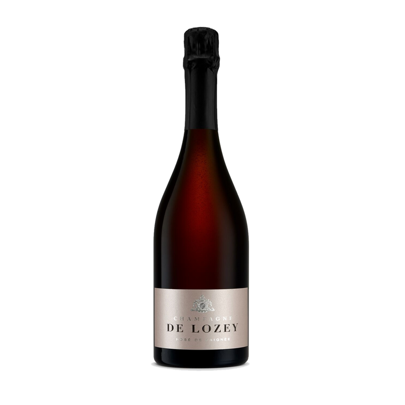 Flasche Champagne De Lozey Rosé de Saignée